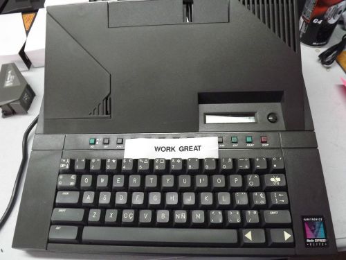 Varitronics Merlin Express Elite Label Printer Lettering System E with Cassette