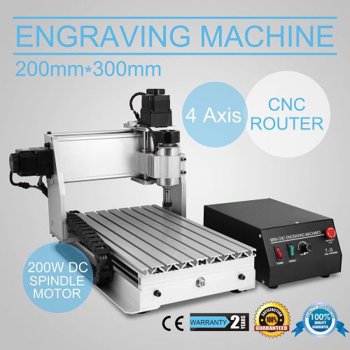 4 axis cnc router engraver engraving desktop milling more precise high grade for sale
