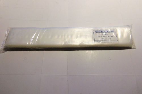 100pcs 2&#034; x 12&#034; 2 mil industrial poly bags uline s-1425 for sale