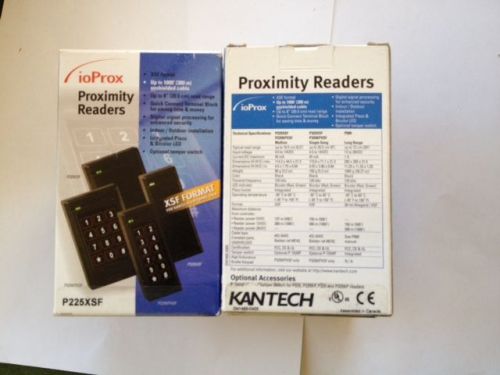 Kantech ioProx XSF format P225KPXSF Prox Mullion Reader &amp; Keypad