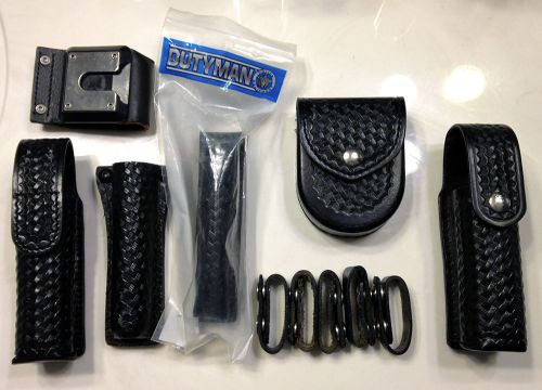 Lot of / police/security duty gear - safariland, dutyman, basketweave, assorted for sale