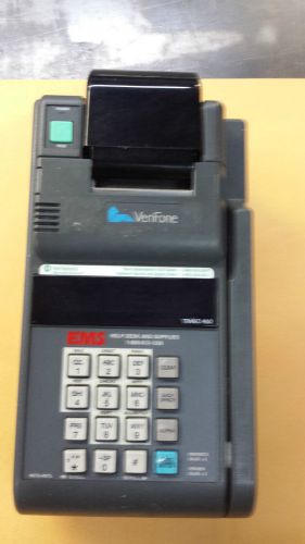 VERIFONE TRANZ 460 AND POWER SUPPLY !  FREE DOMESTIC SHIPPING !!