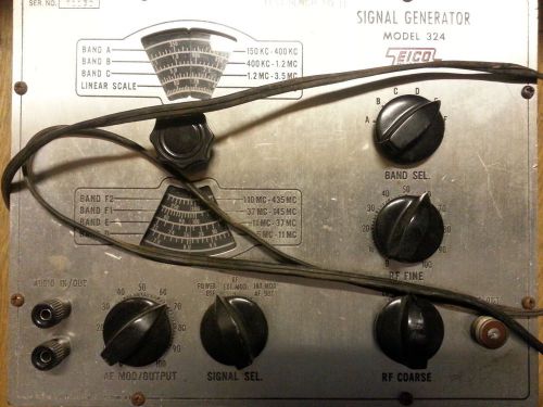 ESTATE FIND Vintage Eico - Signal Generator Model # 324