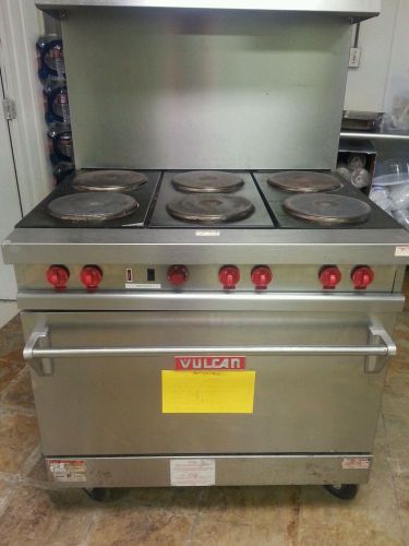 Vulcan Commercial Electric Range and Oven