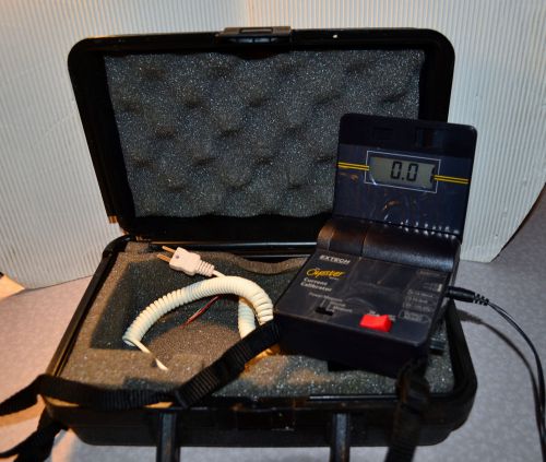 EXTECH THE OYSTER SERIES CURRENT CALIBRATOR w/CASE, CHARGER &amp; CALIBRATION CABLE