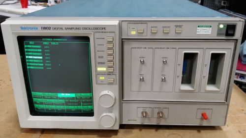 Tektronix 11802 8 Channel Digital Sampling Oscilloscope Mainframe, 20GHz