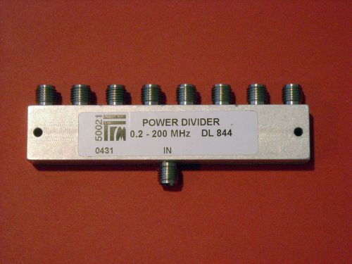 TRM Model DL844 8-Way Power Splitter/Combiner (0.2 - 200 MHz)