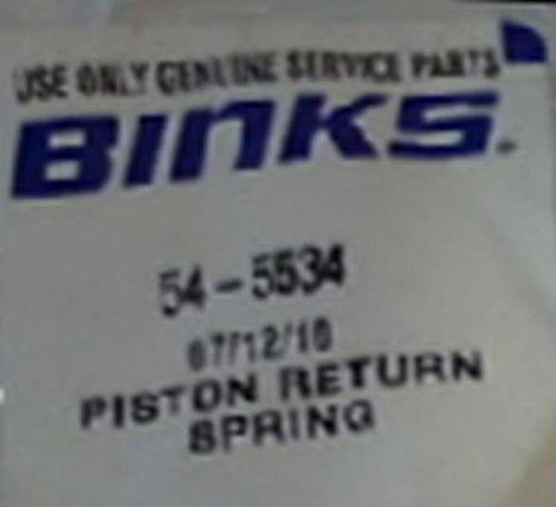 BINKS 54-5534 PISTON RETURN SPRING