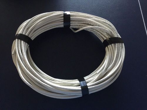 Thhn 6 awg gauge white. stranded copper  wire 30&#039; made by southwire. for sale
