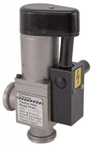 Edwards pv25 pipeline isolation solenoid valve stainless kf25 vacuum pump #2 for sale