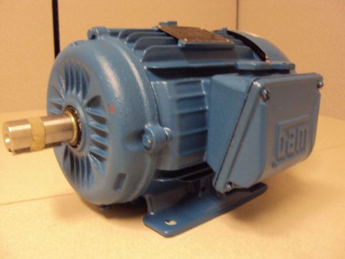 WEG Commercial Washer Motor OEM Unimac #B12510801 5.5KW 1500T W22 B3R