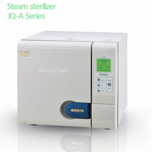 Dental steam sterilizer autoclave getidy class b jq-a-23 23l for sale