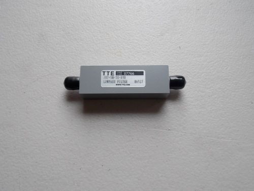 Tte lowpass filter j87-5m-50-69b h6527 for sale