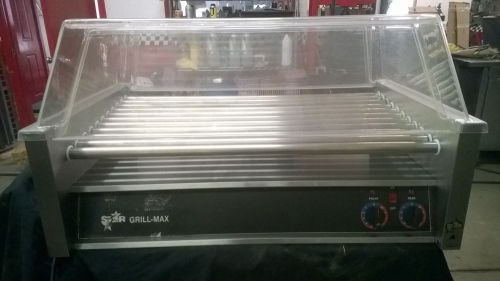 STAR Hot Dog Machine GRILL MAX.  Chrome Rollers, Fully Tested and Cleaned!