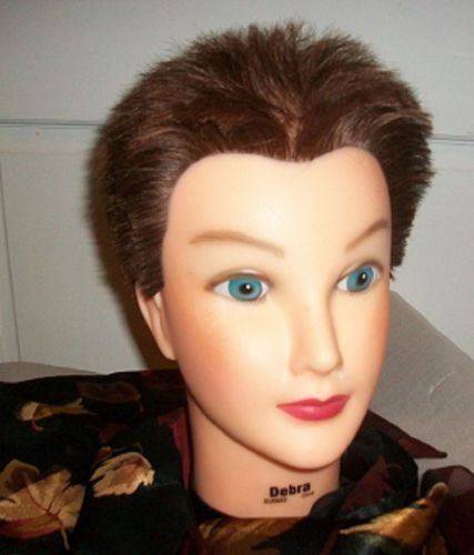 Debra mannequin head, crew cut, store &amp; style wigs, display hats, wigs ec for sale