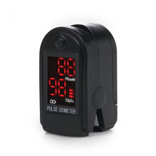BLACK CONTEC LED Fingertip Pulse Oximeter - Spo2 Monitor Fingerpulsoximeter