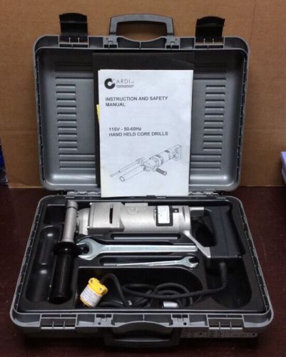 *pre owned* cardi srl hand held core drill 115v 50-60hz  t1800 130 for sale