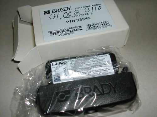 Brady 33945 id pro-battery pack  new in box b21 for sale