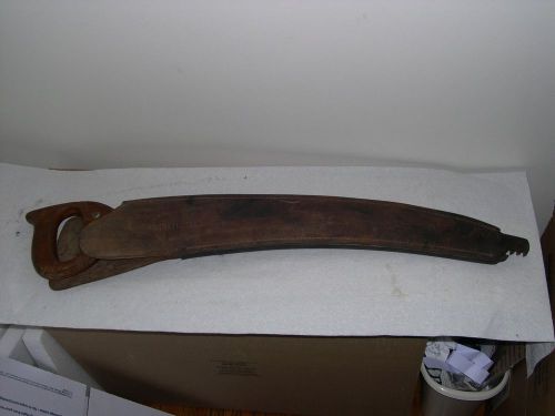 Vintage  pro. 30&#034;  tree trimmer hand saw with leather sheath for sale