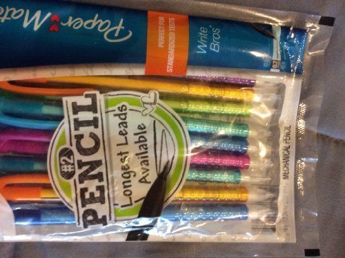 Paper Mate - Mechanical Pencil,Refillable,No-slip Grip,.7mm,Assorted, Sold as