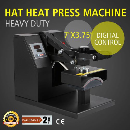 HAT BALL CAP HEAT PRESS TRANSFER COATED HANDLE LCD DISPLAY SUBLIMATION BRAND NEW