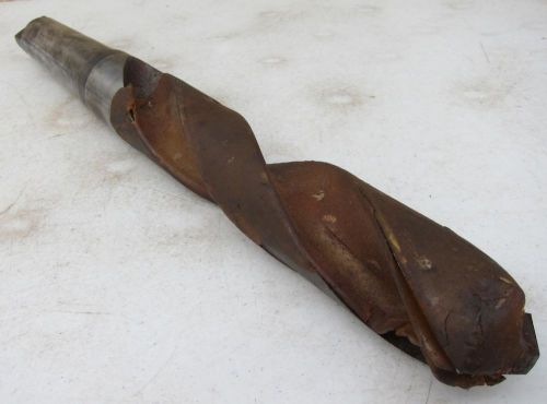 NOS 1-29/32&#034; Taper Shank Twist Drill - 17-3/4&#034; Length