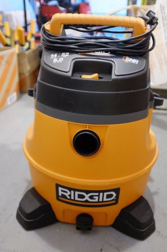 Ridgid  wd1450 14 gallon / 6hp wet/dry vac for sale