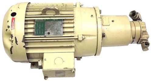 Lincoln tefc 10 hp motor 215tc magnaloy compactor hydraulic pump / warranty for sale