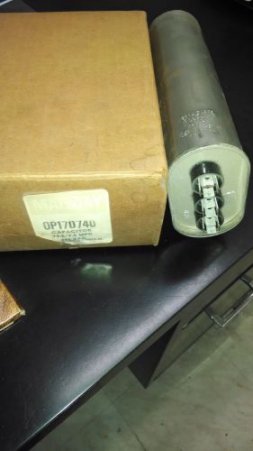 OP17D740 MALLORY MOTOR RUN CAPACITOR 17.5/7.5 MFD 440V