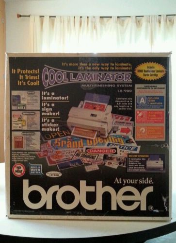 Brother Cool Laminator LX-900 &#034;New Never Used&#034;