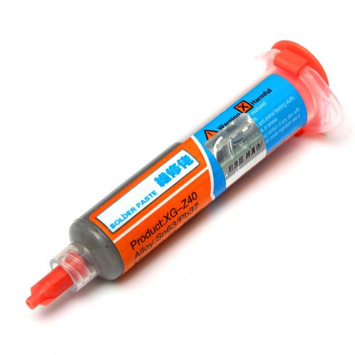 1PC XG-Z40 Solder Paste 10cc Soldering Flux Syringe Paste Sn63/Pb37 25-45um NEW