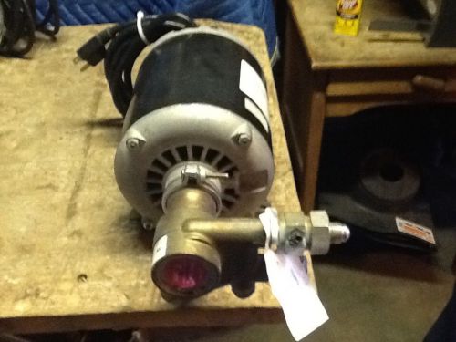 Carbonator pump and motor, Emerson, 1/4 HP, 115V, 1725 rpm, Procon pump