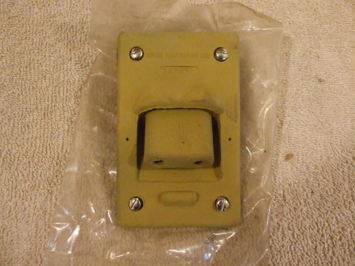 Brad Harrison 22801 Rubber Yellow Safety Plug  NEW IN BAG