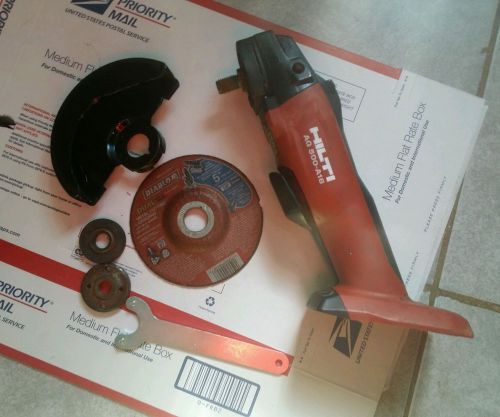 HILTI AG 500-A18 18v 21.6v Cordless Grinder Cut Off Tool Only