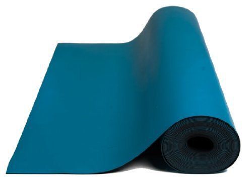 Bertech Anti Static Two Layer Rubber Mat Roll 3 Wide x 20 Long x 0.06&#034; Thick  Bl
