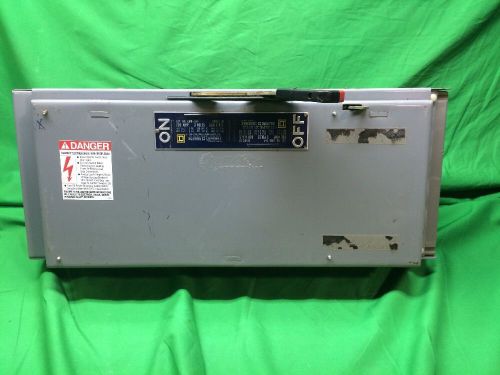 SQUARE D QMB364 PANELBOARD SWITCH 200 AMPS 3 POLE 600 VOLTS FUSIBLE