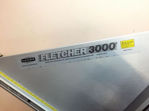 Fletcher 3000 material cutter