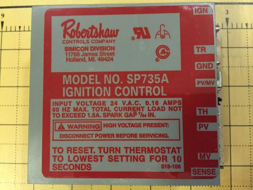 Robertshaw Rheem Rudd SP735A or 62-22821-01 Ignition Module