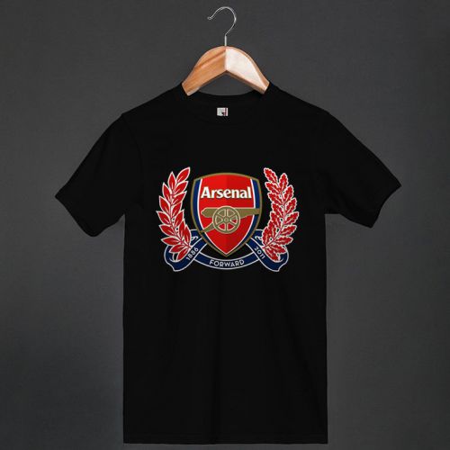 New T-Shirt Arsenal Football The Gunners LOGO Classic Mens Tee Size S To 2XL