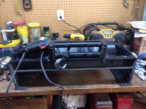 10,000-12,000 LBS Ramsey Winch With Mount And Cords