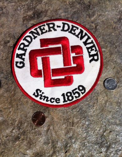 Gardner Denver, GDI, vintage cloth patch   Free Shppping