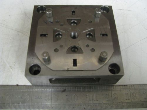 Erowa ER-050195 Centering Plate 100 w/ Mounting Plate 4x4.5x4.5&#034; FG26