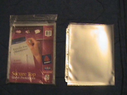 SMALL LOT OF NEW SHEET PAPER PROTECTORS WITH FREE SHIPPING IN THE USA!