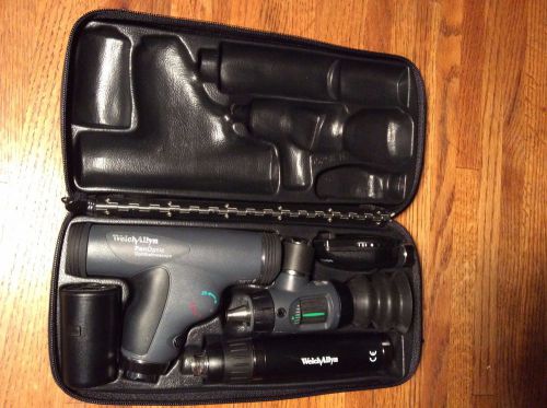 Welch Allyn Panoptic Otoscope Ophathalmoscope Set 3.5V 11820 Lithium Ion