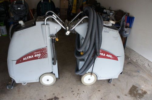 Two CFR Altra 400 SP Carpet Extractor 400 psi pump, commercial cleaning machine
