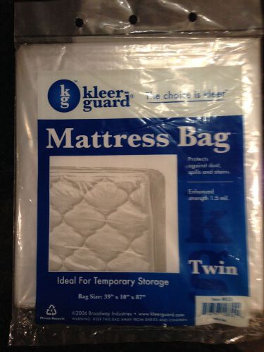 Kleer-Guard Twin Mattress Bag 39&#034;x10&#034;x87&#034; *Free Shipping