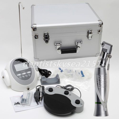 Dental implant motor machine with reduction 20:1 handpiece + suitcase c-sailor s-
							
							show original title for sale