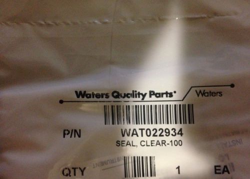 Waters HPLC  Clear-100 Plunger Seal  Part no: WAT022934
