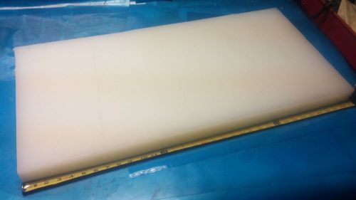 15&#034; x 32-3/4&#034; x 2&#034; nylon bushing slide bearing block material polypropylene (h5) for sale