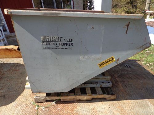 McCULLOUGH Wright Self Dumping Fork Lift Hopper Forklift Dumper 2-Cubic Yard -
							
							show original title